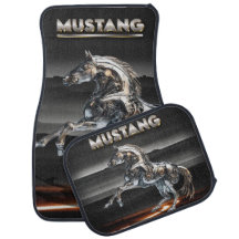 Mustang, Auto, Matten, Teppichboden, stark