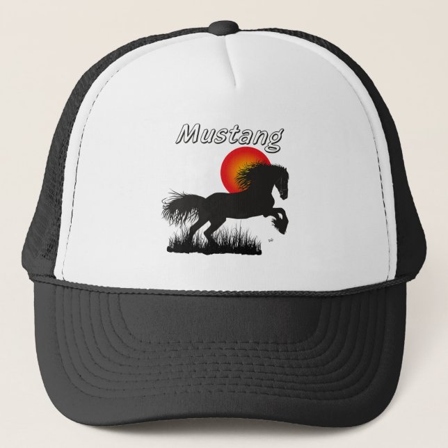 Mustang Cap Truckerkappe (Vorderseite)