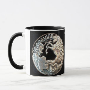 Mustang dans Grapevines 11 oz Mug
