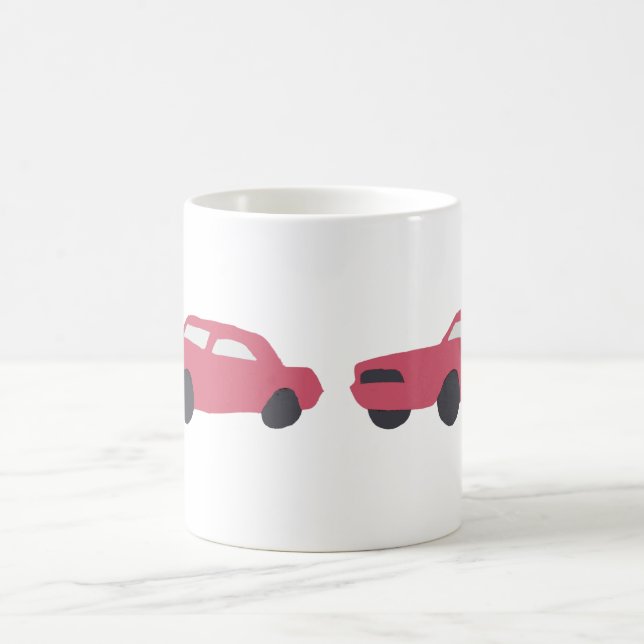 Mustang des Rot-'65 Kaffeetasse (Mittel)