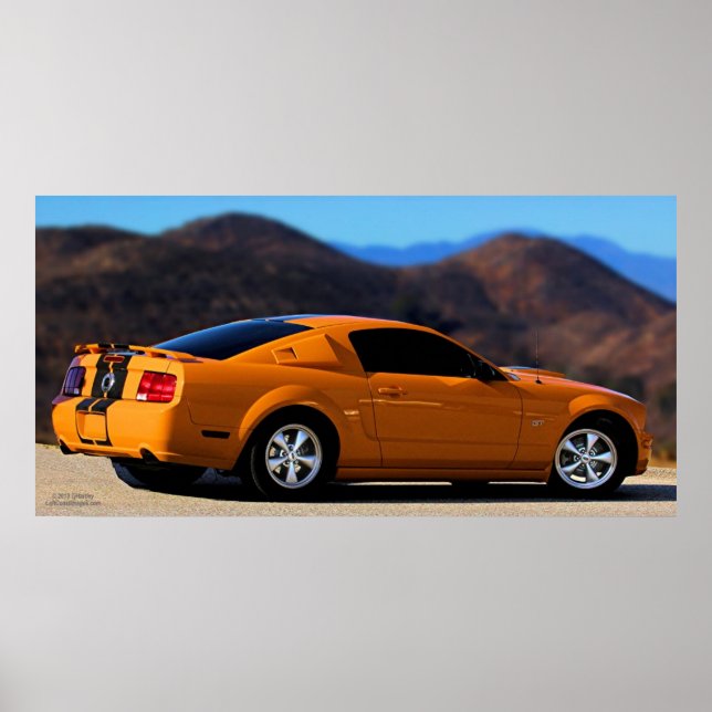 MUSTANG GT! POSTER (Vorne)