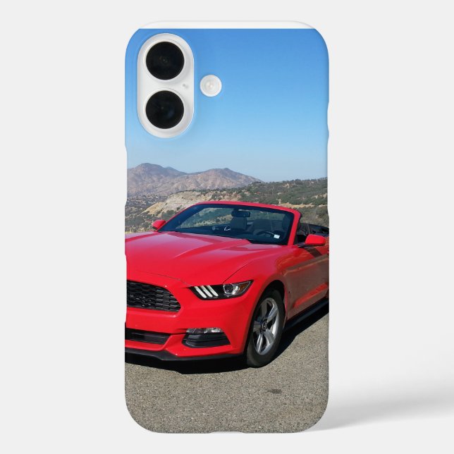 Mustang-Handyhülle iPhone 16 Hülle (Rückseite)
