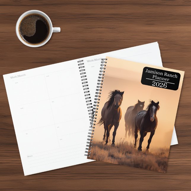 Mustang-Herde-Kalender-Planer Planer (Von Creator hochgeladen)