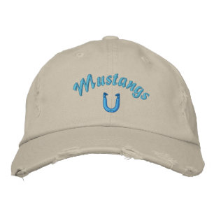 Mustang HorschuHat Bestickte Baseballkappe