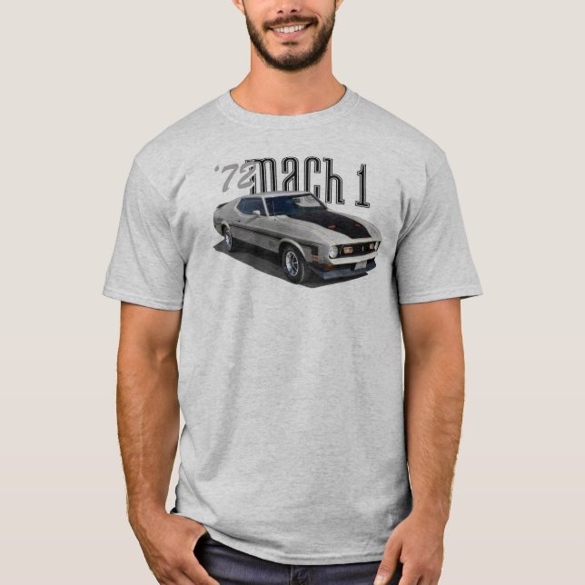 Mustang MACH1 T - SHIRT 1972 (Vorderseite)