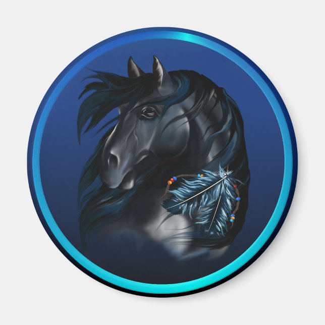 Mustang Magnet (Vorne)