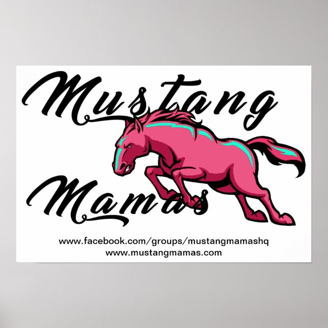 Mustang Mamas Poster (Vorne)