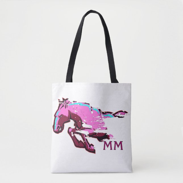 Mustang-Mütter Tote Tasche (Vorderseite)
