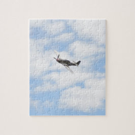Mustang P51 im Flug