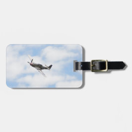 Mustang P51 im Flug Gepäckanhänger