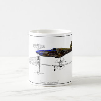 Mustang P51 Kaffeetasse