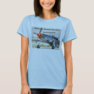 Mustang P-51 Ladys Baby - Puppe T - Shirt