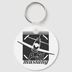 Mustang P-51 Schlüsselanhänger