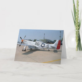 Mustang P-51D Luftfahrzeuge Karte