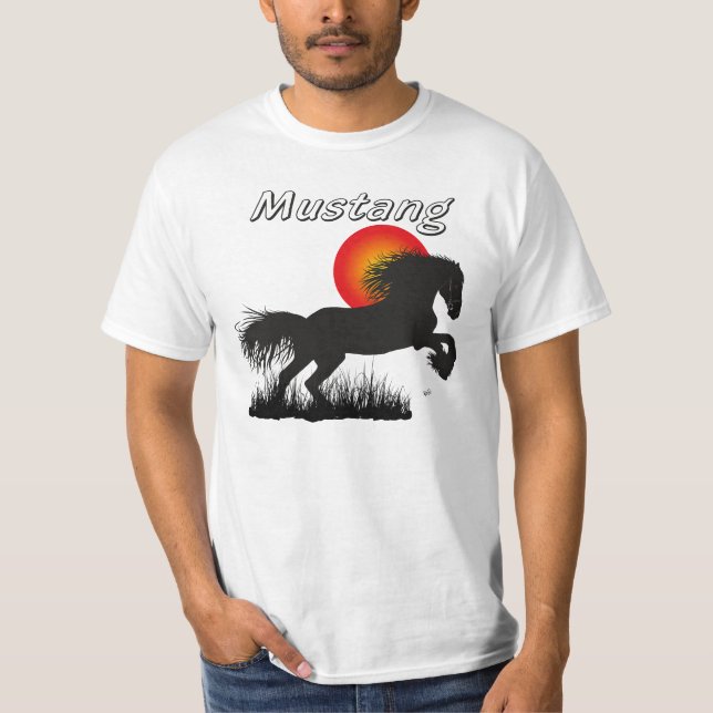 Mustang T-Shirt (Vorderseite)