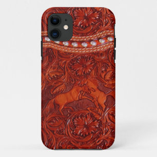 Mustang Western-Leder iPhone-5-Hülle Case-Mate iPhone Hülle