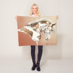 Mustang Wild, kleines bis großes Fleece-Decke Fleecedecke