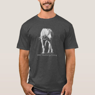 Mustangs sauvages pour toujours T-shirt