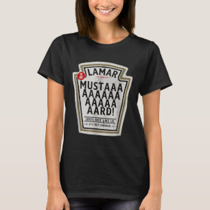 Mustard Lamar TV Off Verwenden Sie Ihr Herz Funny T-Shirt