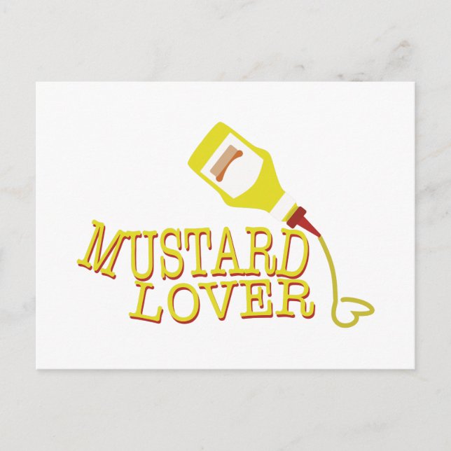Mustard Lover Postkarte (Vorderseite)