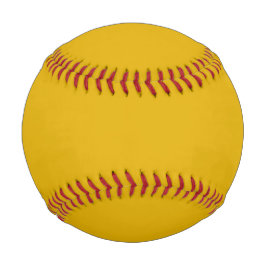 Mustard Yellow Solid Color Baseball
