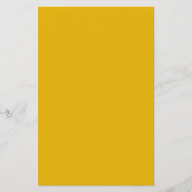 Mustard Yellow Solid Color Flyer (Vorne)
