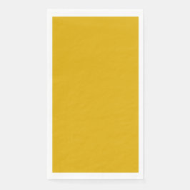 Mustard Yellow Solid Color Serviette