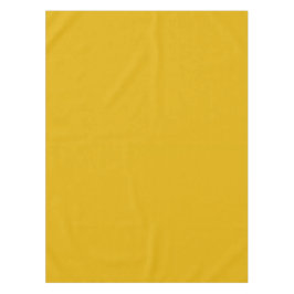 Mustard Yellow Solid Color Tischdecke