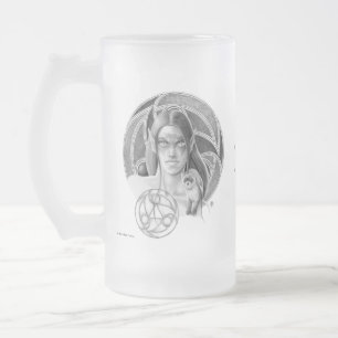 Musteleila mattierte Tasse