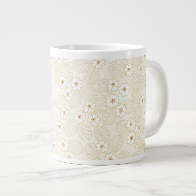 Muster 17 Jumbo-Tasse (Vorderseite Rechts)