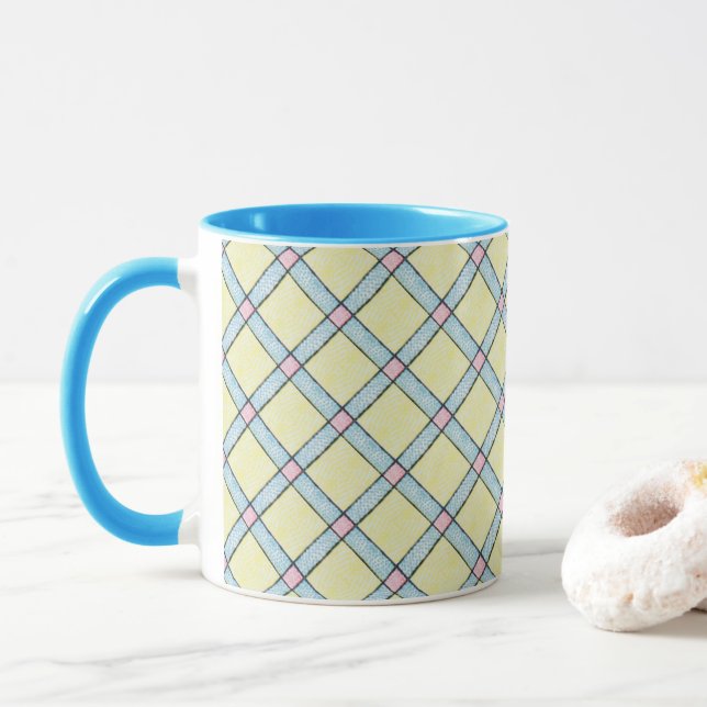 Muster 1 nach St. Thomas Aquinas (VVP 002) Tasse (Mit Donut)