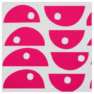 Muster 20816 - Neon Red and White Stoff