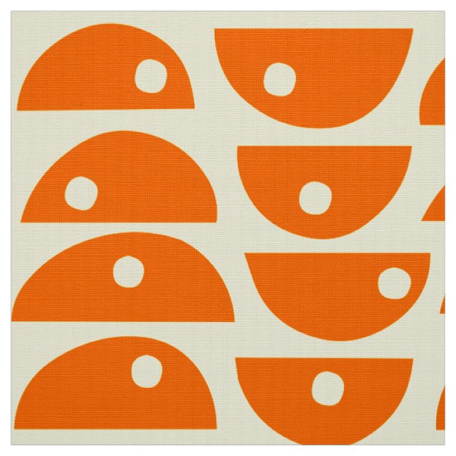Muster 20816 - Orange und Blassgelb Stoff (Muster)