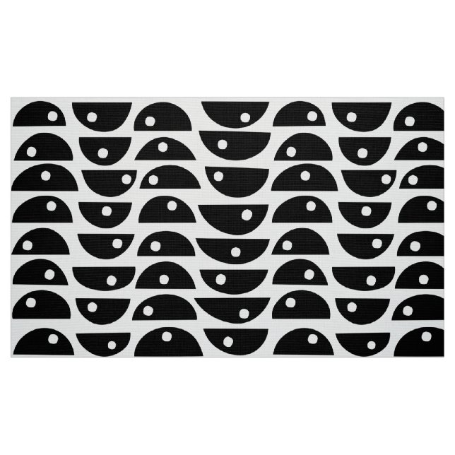 Muster 20816 - Schwarz Stoff (Fat Quarter (45,7 x 55,9 cm))