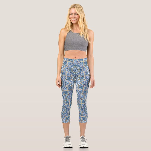 Muster 2 capri leggings (Vorderseite)