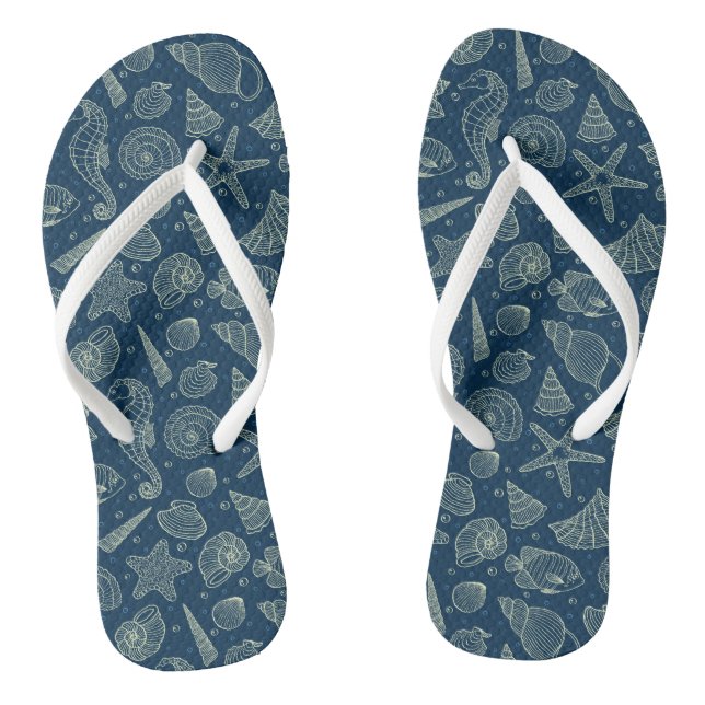 Muster 2 flip flops (Fußbett)