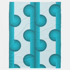 Muster 4 der geometrischen Formen Fleecedecke