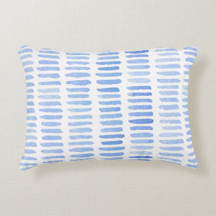 Muster 65 Blau Dekokissen