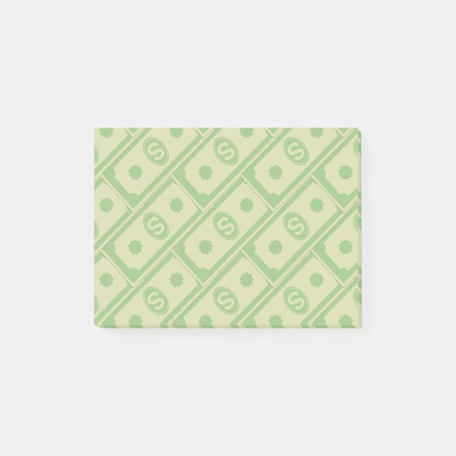 Muster 8262Dollars Post-it Klebezettel (Vorderseite)