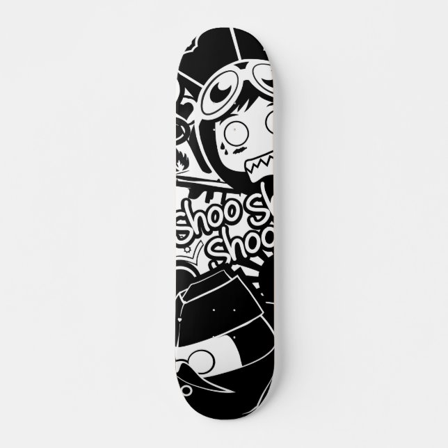Muster A.S.D Skateboard (Vorne)
