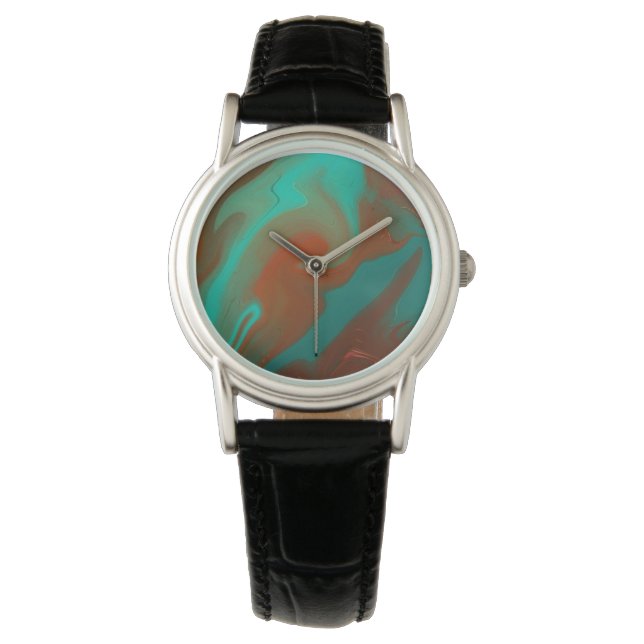 Muster abstrakt. armbanduhr (Vorderseite)