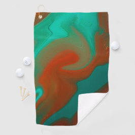Muster abstrakt. golfhandtuch
