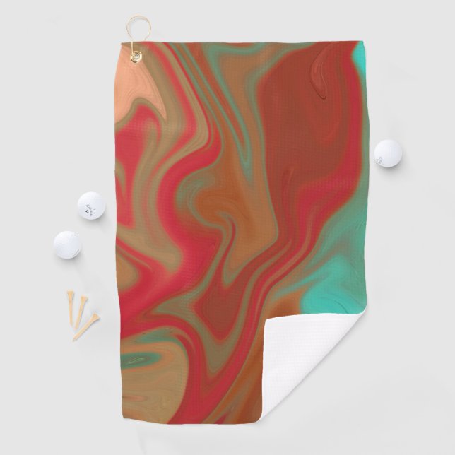 Muster abstrakt. golfhandtuch (Insitu)