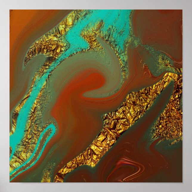 Muster abstrakt. poster (Vorne)