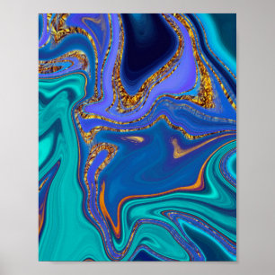 Muster abstrakt. poster