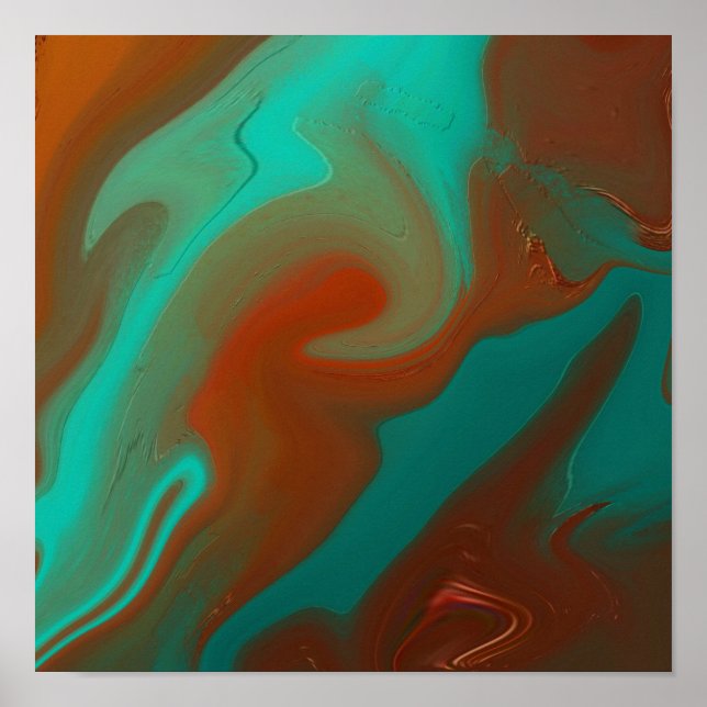 Muster abstrakt. poster (Vorne)