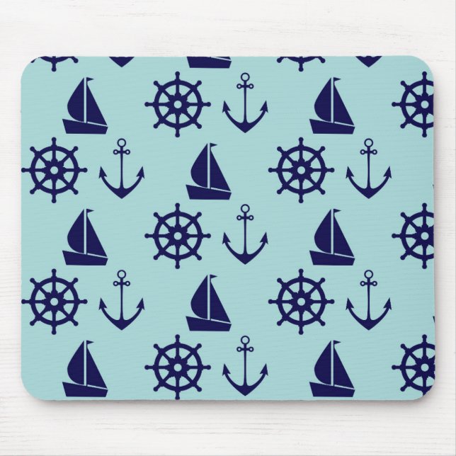 Muster am Meer Mousepad (Vorne)