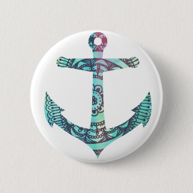 Muster-Anker-Button durch Megaflora Button (Vorderseite)