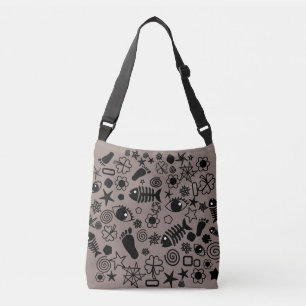 Muster Art Crossbody Bag Tragetaschen Mit Langen Trägern
