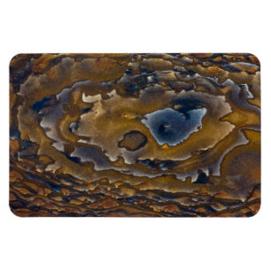 Muster auf Jasper-Slab drehen Magnet